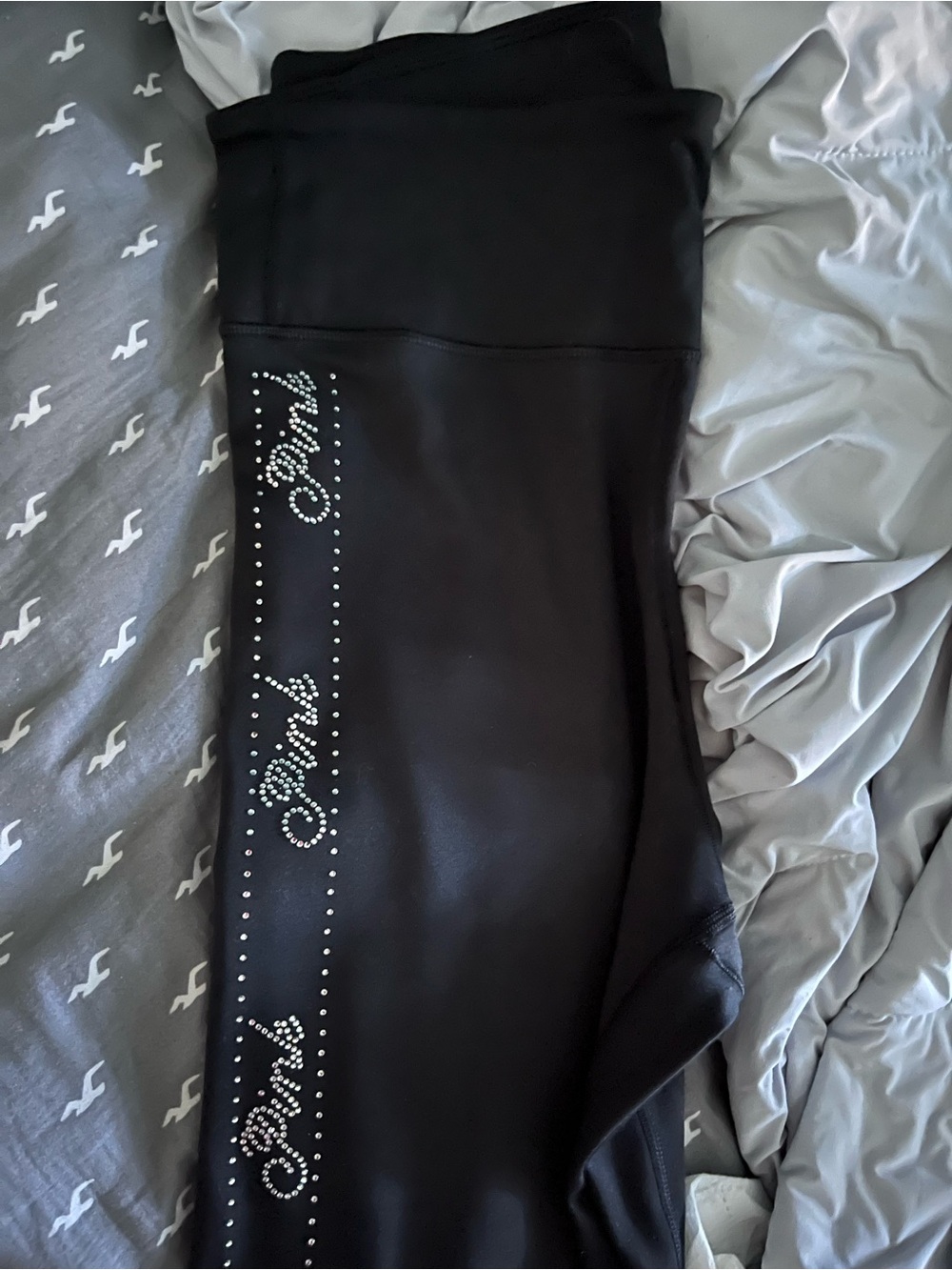 Victoria secret rhinestone leggings